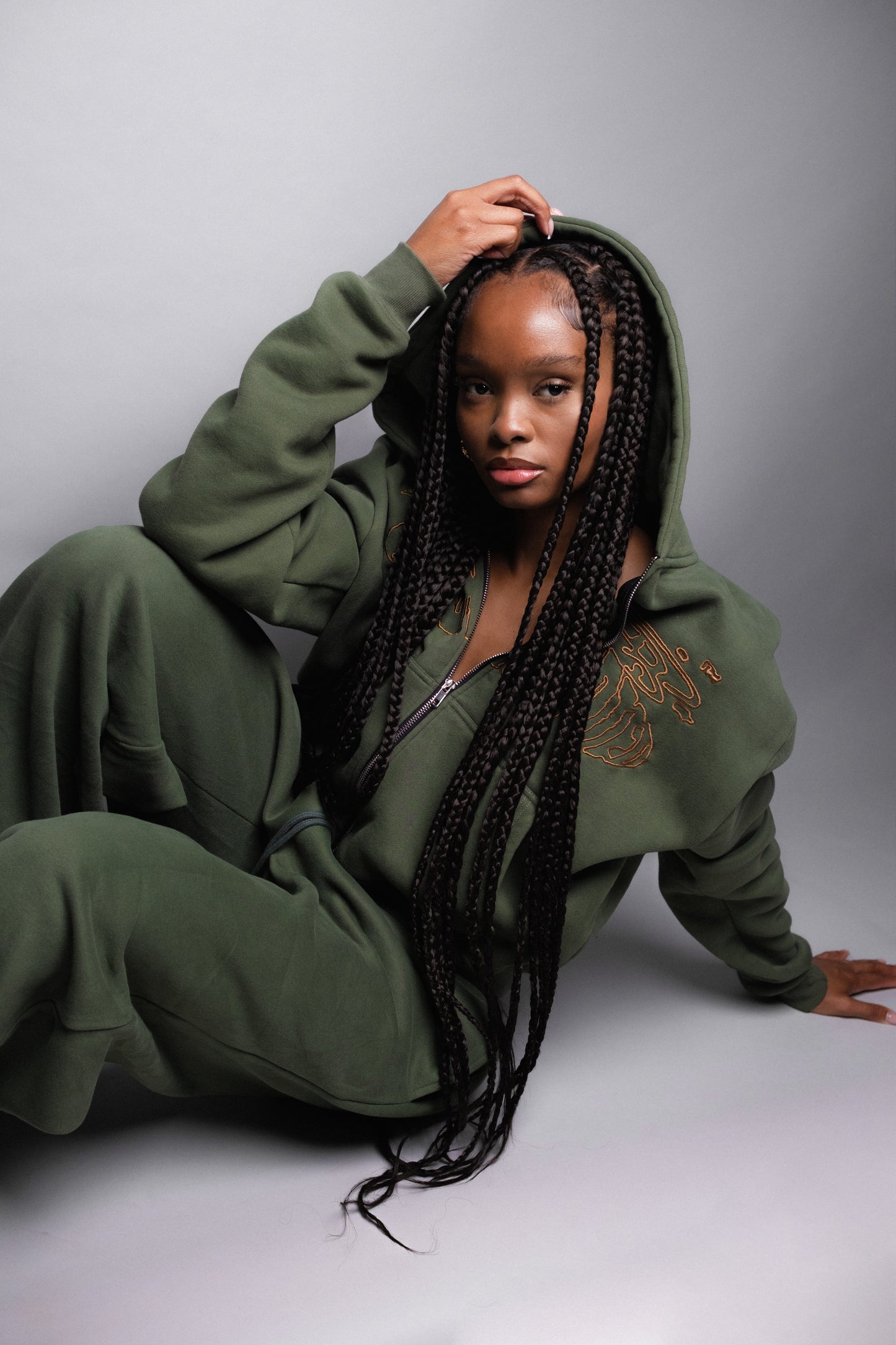 Misconcepted "Signature" Zip Up Hoodie