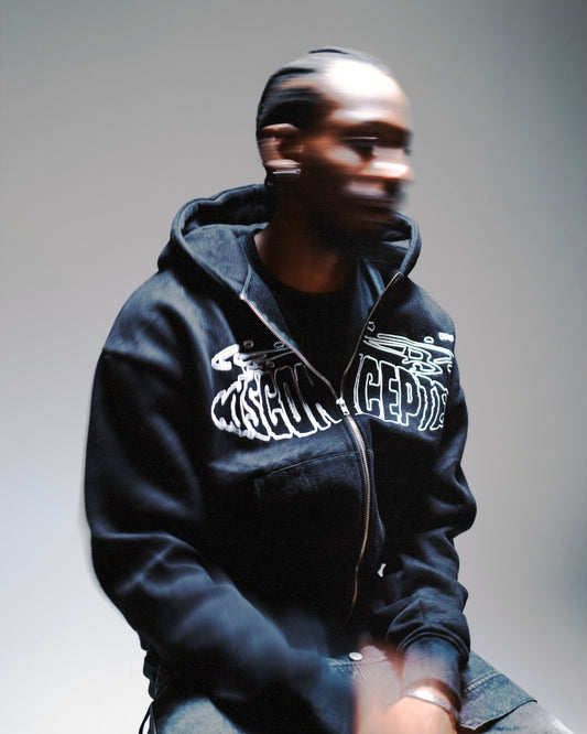 Misconcepted "Signature" Zip Up Hoodie