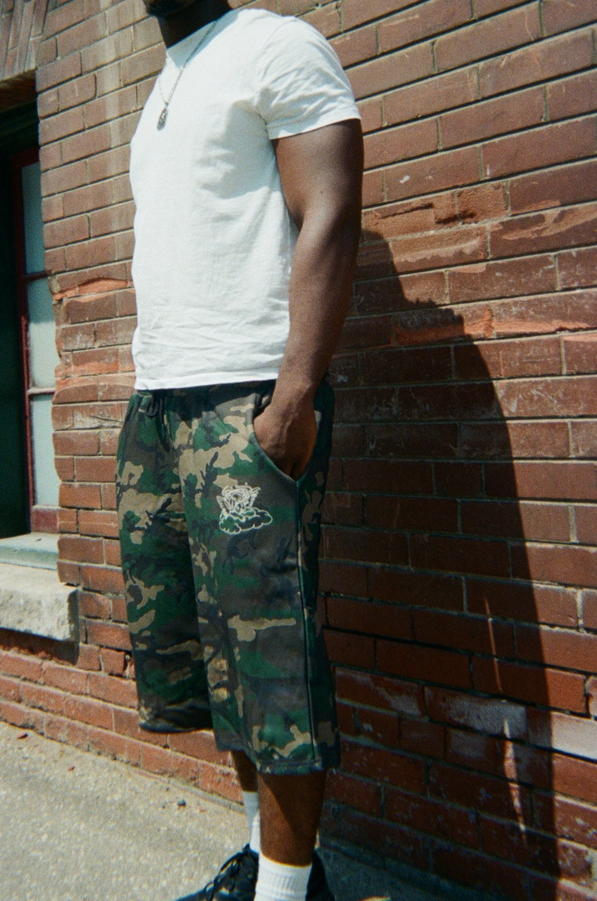 Misconcepted Camo Sweatshorts
