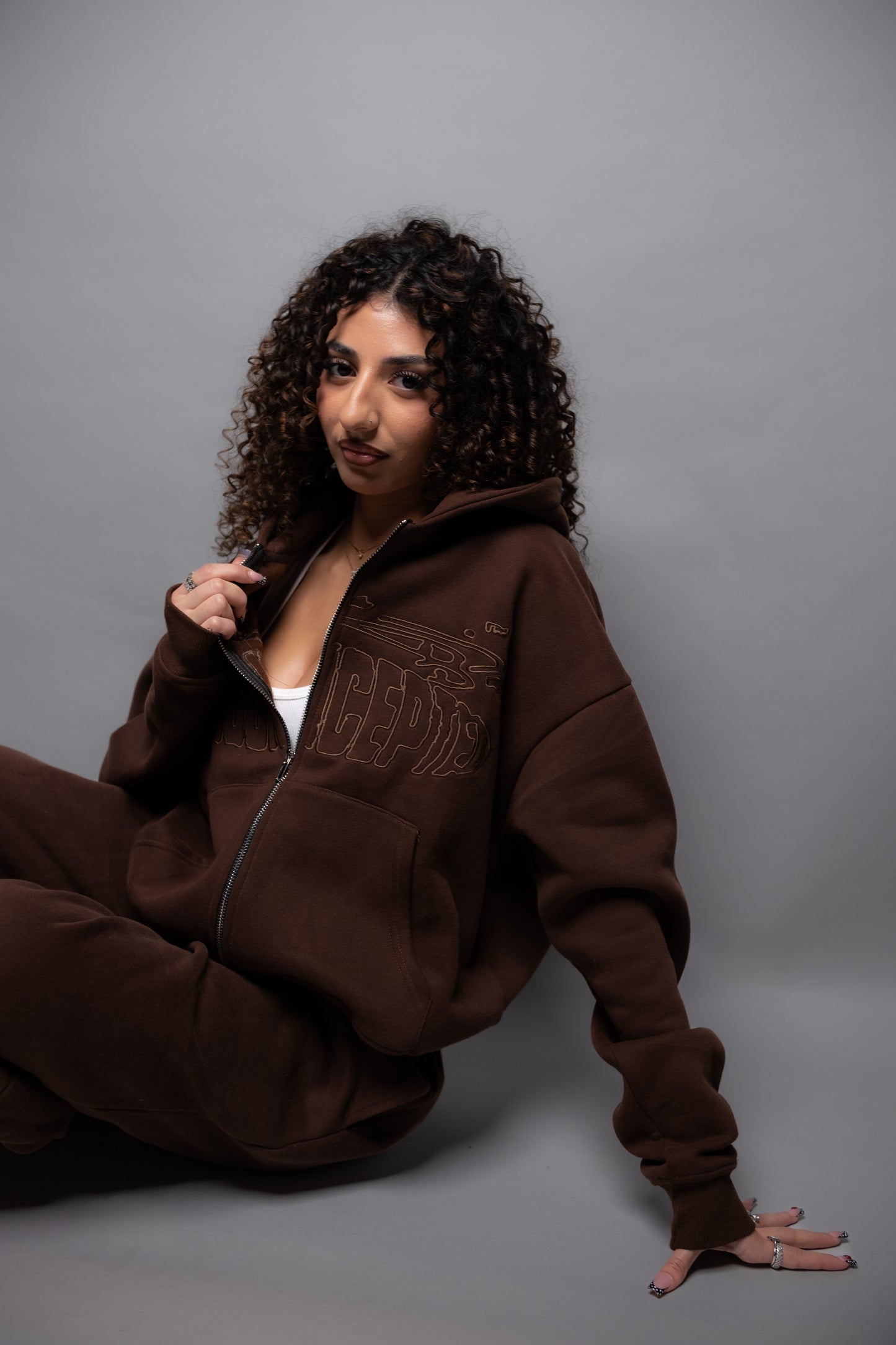 Misconcepted "Signature" Zip Up Hoodie