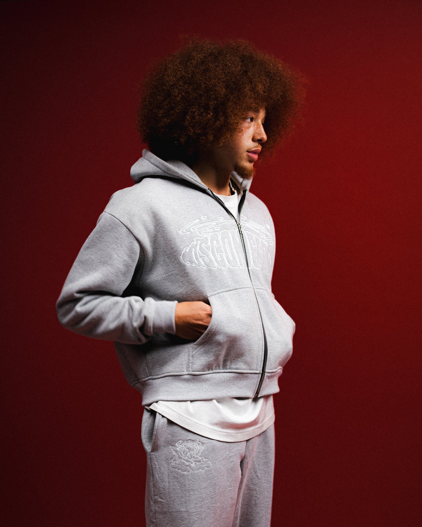 Misconcepted "Signature" Zip Up Hoodie